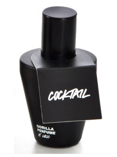 lush cocktail gorilla perfume bottle image with white background