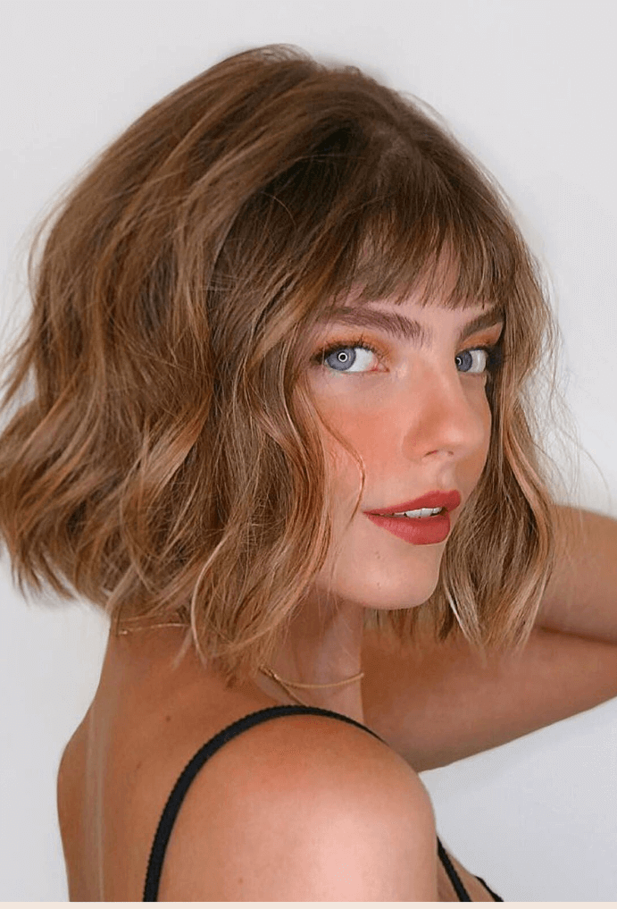 Best Short Bobs with Bangs Haircuts and Hairstyles for 2019
