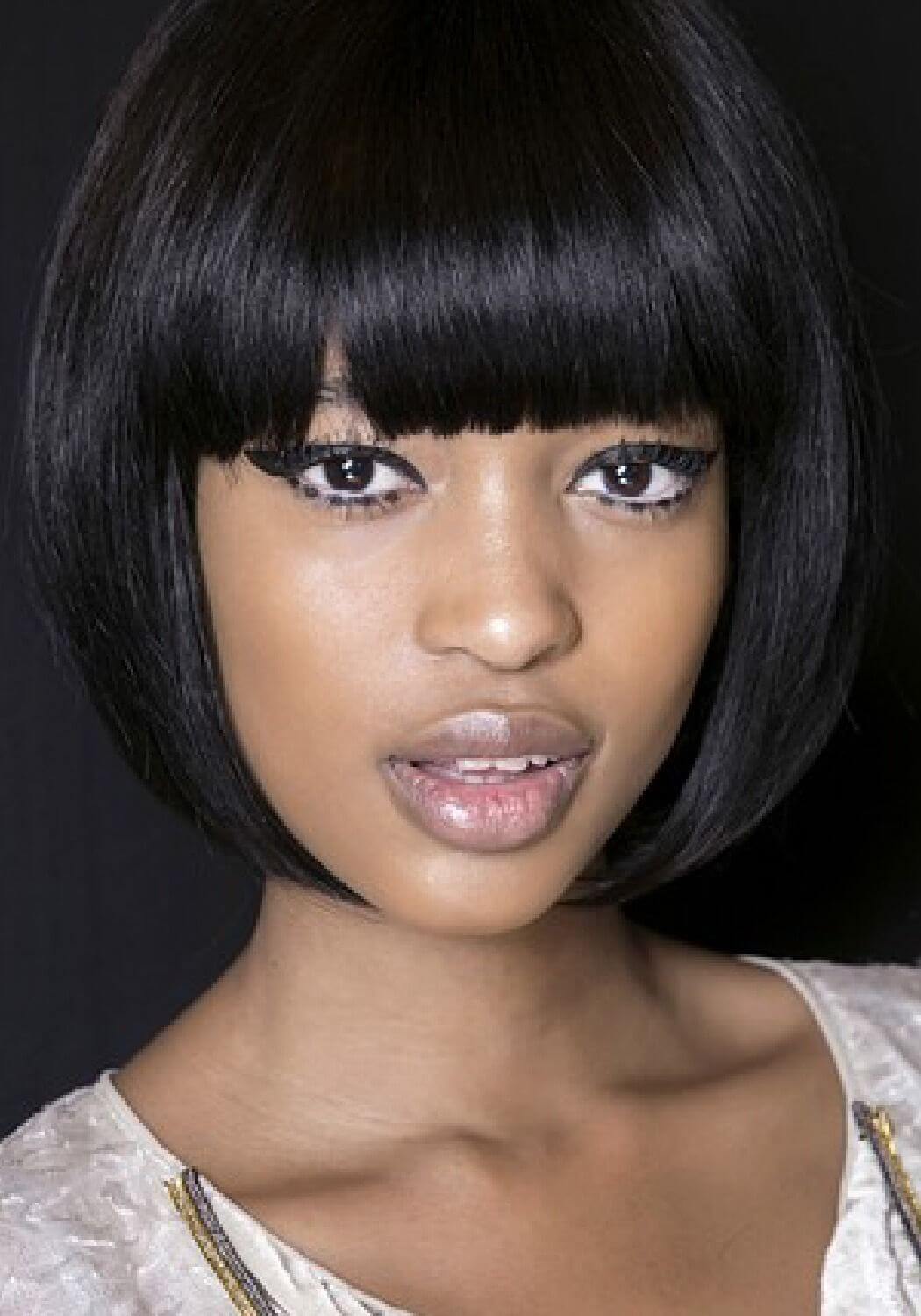 Bob hairstyles with bangs Bob haircut with bangs