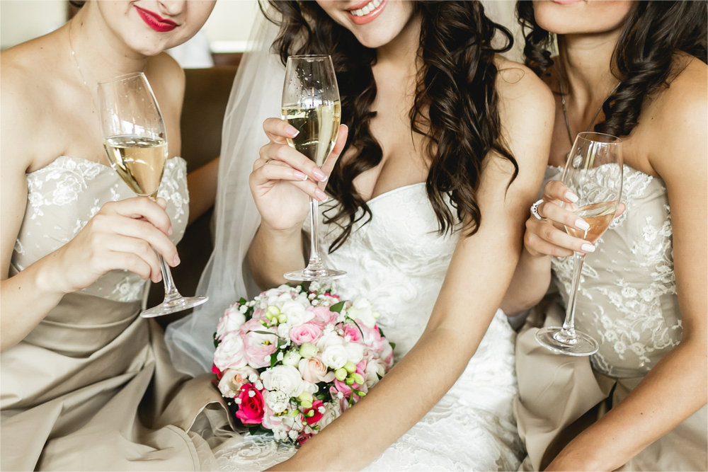 Bridesmaid Winter Wedding Color 4 - Sparkly Champagne 